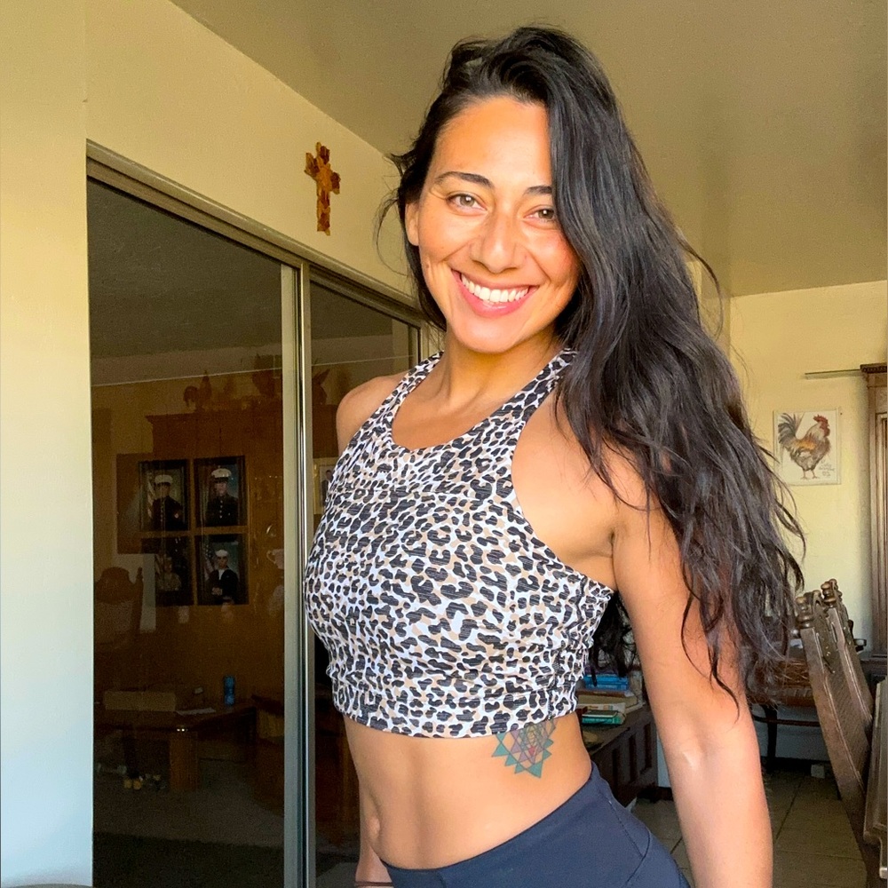 Outdoor voices crop top